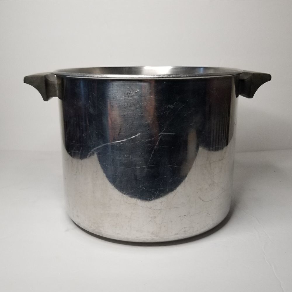 Revere Ware stainless steel stock pot 8 quart made in Korea